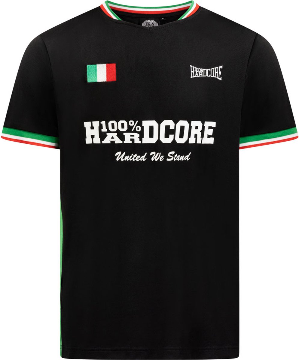 100% Hardcore Voetbalshirt Italia - Maat: S