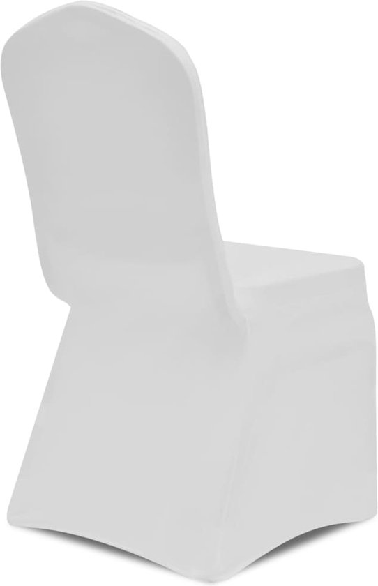 vidaXL Stoelhoezen stretch 12 st crème - Stoelhoes - Stoelhoezen vidaXL Stoelhoezen stretch 12 st crème - Stoelhoes - Stoelhoezen