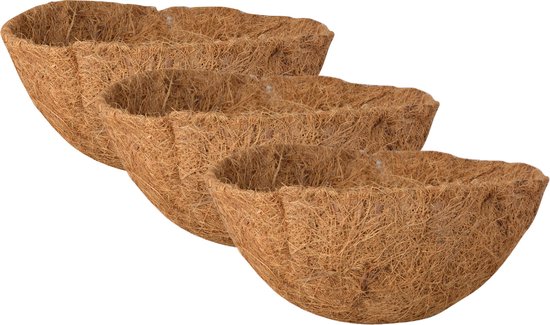 Feuille d'incrustation de Kokos Panier suspendu 25 cm