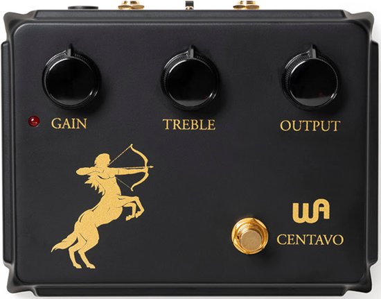 Foto: Warm audio centavo blackout overdrive zwart limited edition zwart