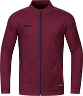 Jako - Polyester Jacket Challenge Kids - Donkerrood Trainingsjack-128