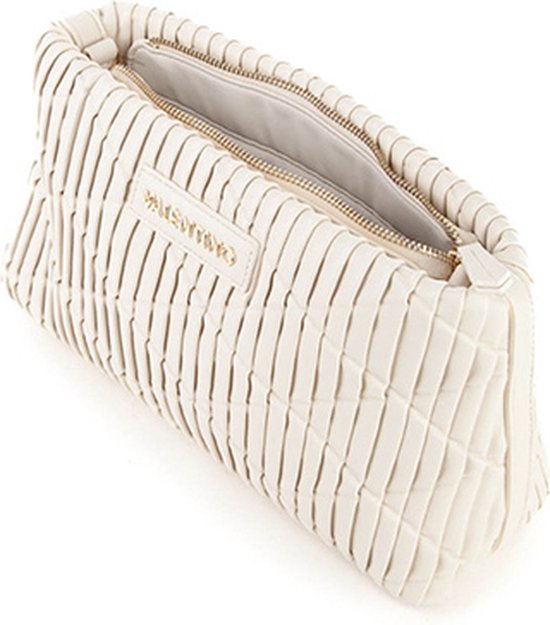 Sac à Main Valentino Clapham Re Ecru - Shopping Bag En Polyuréthane - Neuf Avec Étiquettes