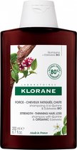 Klorane Force - Moe en Futloos Haar Biologische Kinine en Edelweiss Shampoo 200 ml