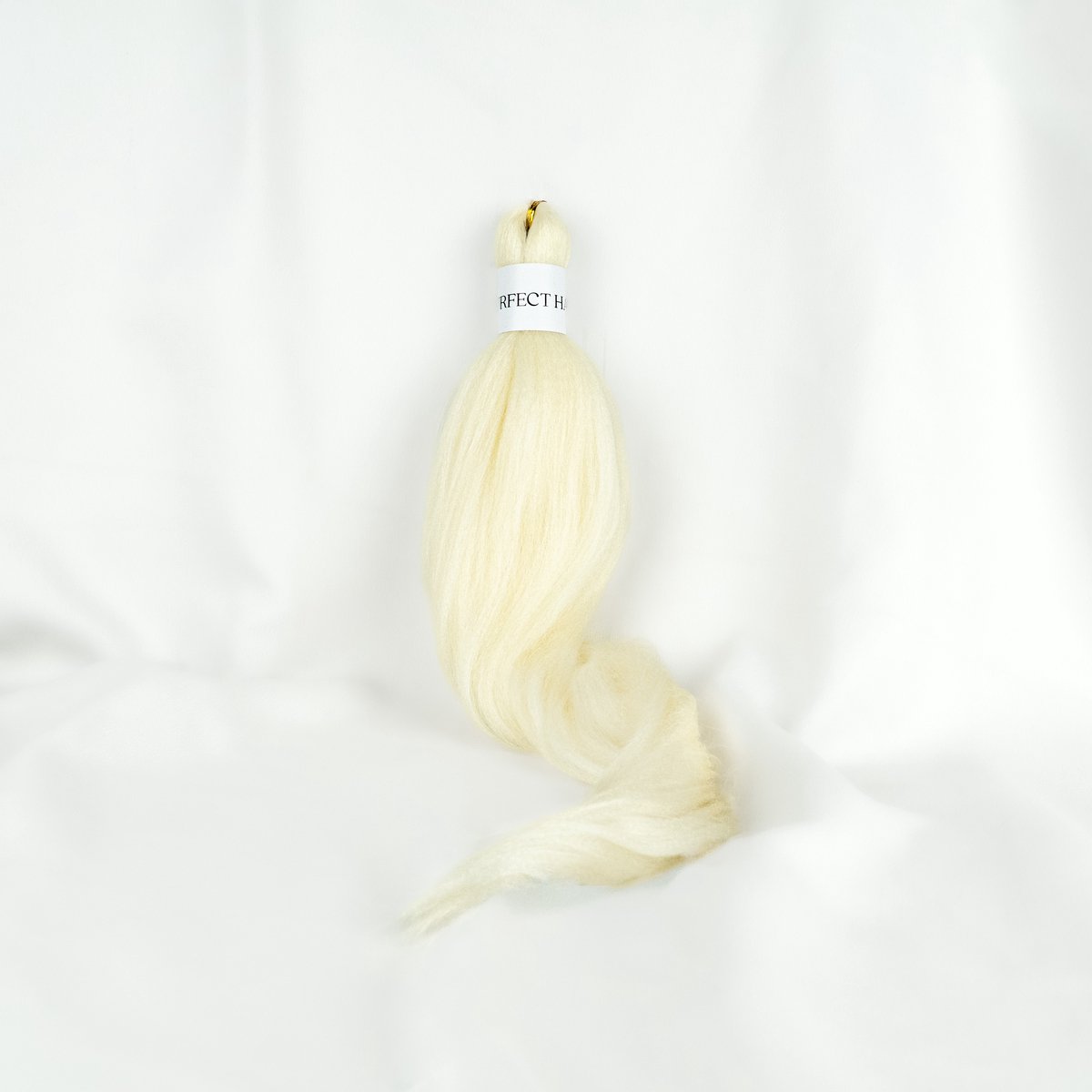 Purfect Hair – 6xProfessionele Pre-Stretched Braiding Hair – 66cm – 613 Blond Haar Nep Haar Extensions– Stijl Haar om te Vlechten