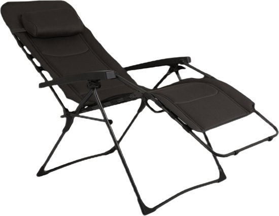 Redwood - Campingstoel - Emerald Relaxstoel - Zwart van Redwood — afbeelding 5