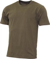 MFH US T-shirt "Streetstyle" - Outdoorshirt - Legergroen - 145 g/m² - MAAT L
