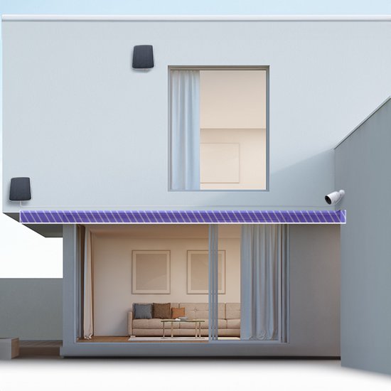 Ezviz HB8 Kit 2K+ Beveiligingscamera - Standalone Batterij Camera met Zonnepaneel - Pan/Tilt Zoom - 2K - Auto tracking - Wifi - Tot 210 dagen batterijduur - Wit van EZVIZ — afbeelding 5