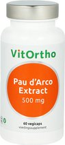 Vitortho Pau d’Arco Extract 500 mg 60 vegacapsules