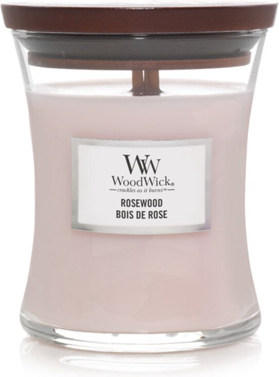Bougie parfumée Woodwick Hourglass Medium - Palissandre