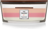 Woodwick Trilogy Blooming Orchard Ellipse Candle - Bougie parfumée