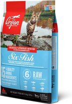 Bol.com Orijen Kattenvoer - Whole Prey Six Fish - Vis - 5.4 kg aanbieding