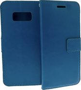 Portemonnee Book Case Hoesje Geschikt voor: Samsung Galaxy S8 Plus - Turquoise