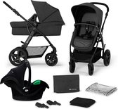 Kinderkraft MOOV CT - Kinderwagen - 3in1 reissysteem incl. autostoel - Geschikt van 0-22kg - Zwart