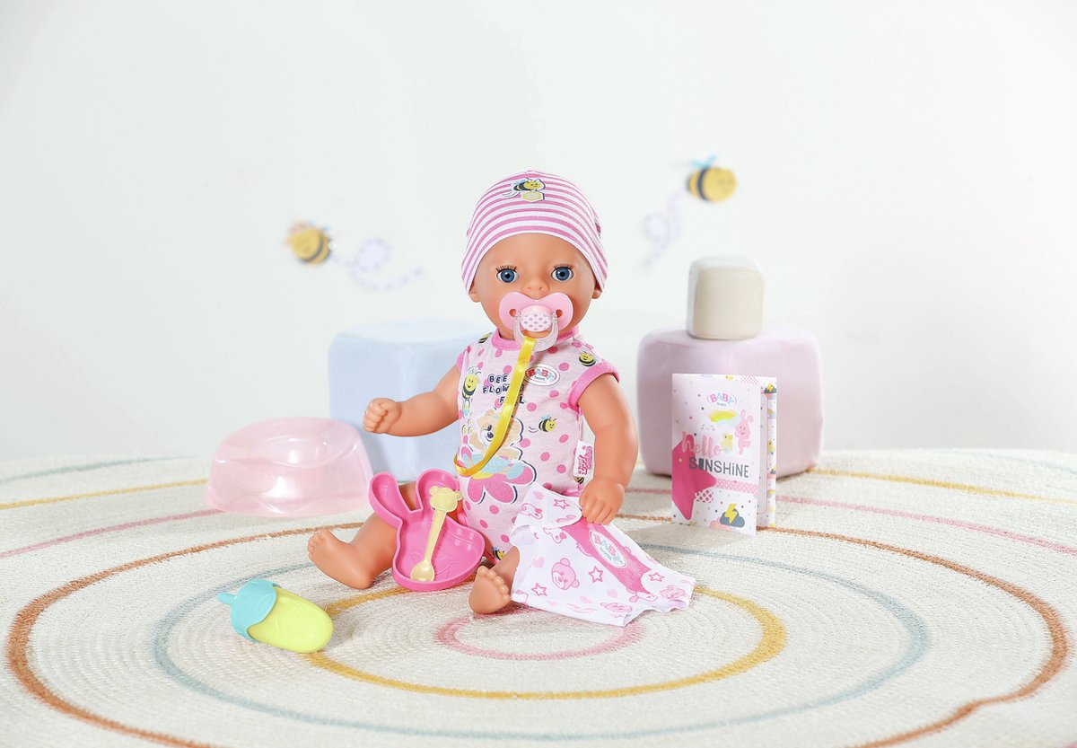 BABY born Lena - Little Baby Girl - 36cm - Babypop — afbeelding 6