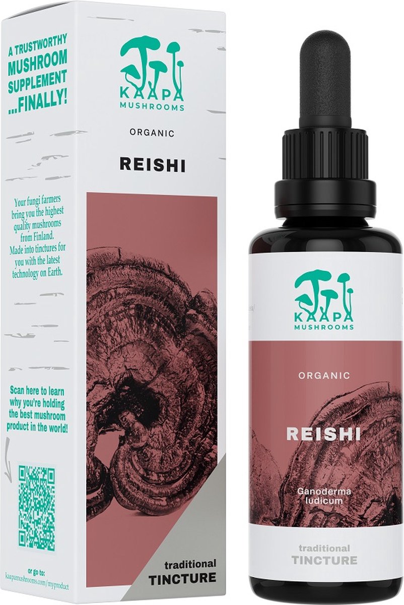 Goedkoopste Reishi Mushroom Extract Tincture BIO 50ml