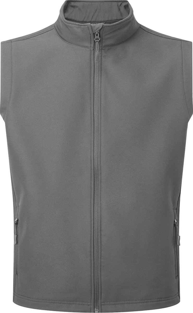 Sara4you Contrast Softshell vest Bodywarmer 14-814 - Man, Grijs, XL