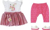 BABY born Little Doordeweeks outfit - Roze rokje - 36 cm