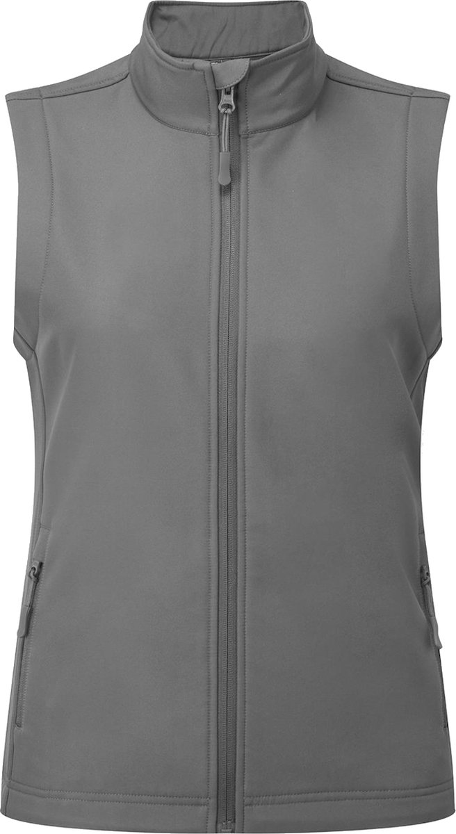 Sara4you Contrast Softshell vest Bodywarmer 14-814 - Vrouw, Grijs, S