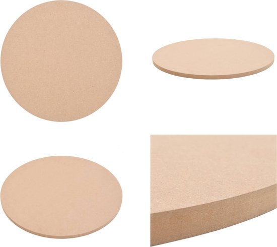 vidaXL Tafelblad rond 70x2 ,5 cm massief acaciahout vidaXL Tafelblad rond 70x2 ,5 cm massief acaciahout