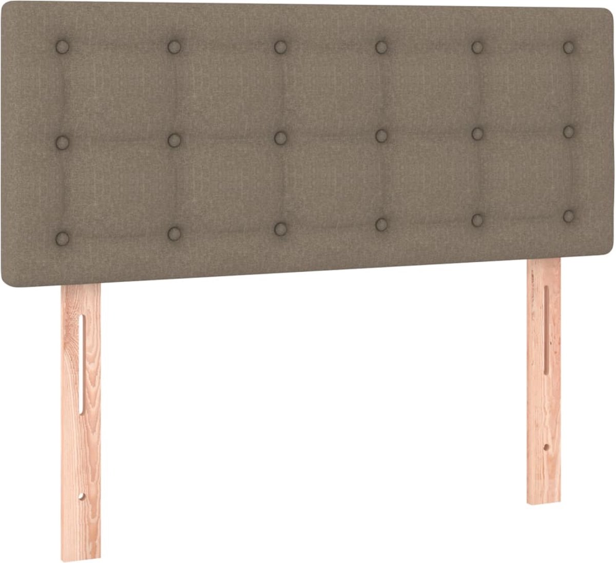 FHE - Tête de lit à LED Cappuccino 200x5x78/88 cm Similicuir - DX0183