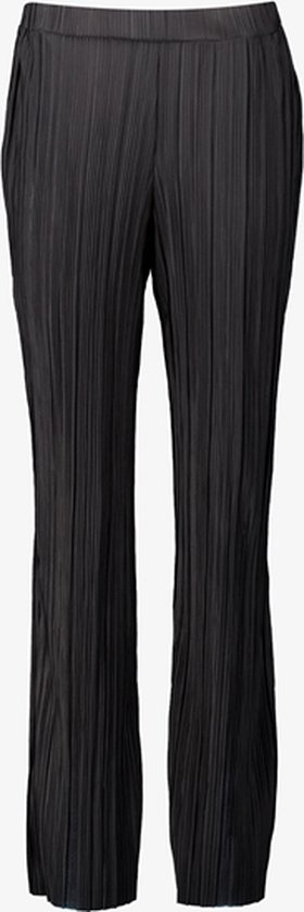 BOTCAM Dames plissé-broek van chiffon, grote maat, elastische taille, vrijetijdsbroek, broekrok, sportbroek voor dames, gevoerd
