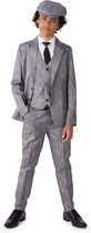 Costume Suitmeister 20 Gangster Garçons Polyester Grijs Taille L