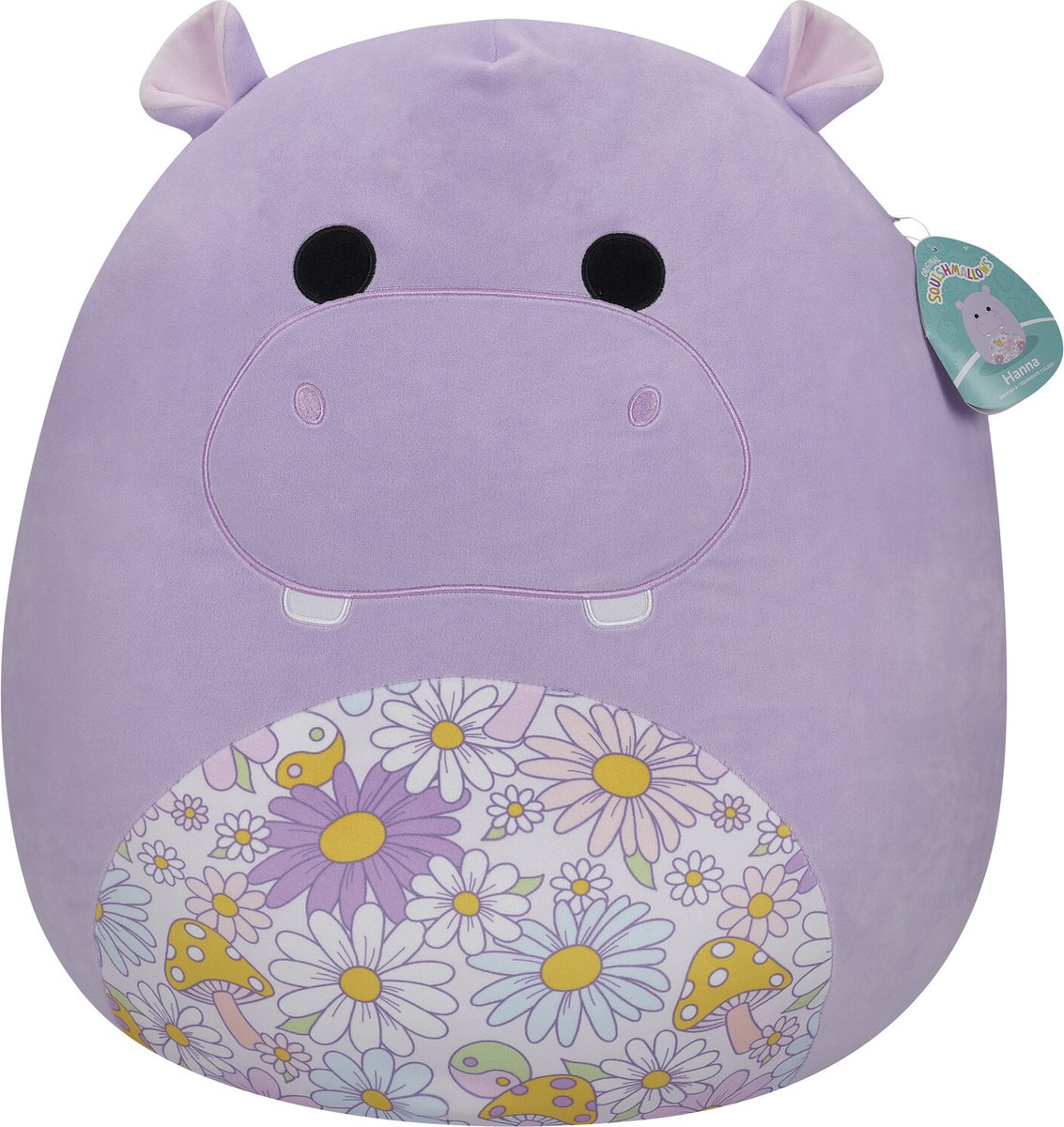 Squishmallows Hanna the Purple Hippo 50cm