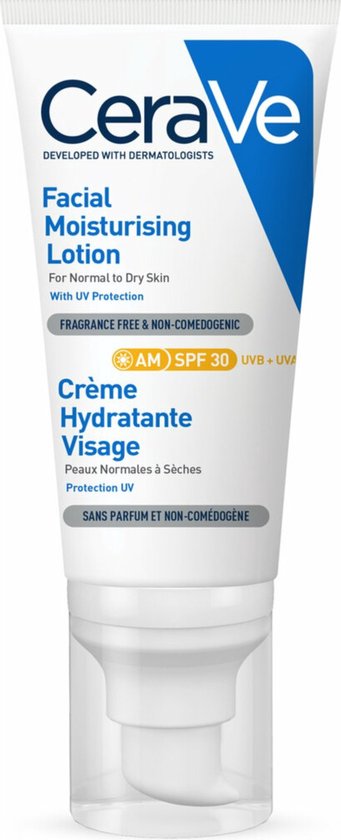 CeraVe Facial Moisturizing Lotion SPF30 - Dagcrème - normale tot droge huid -...