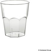 Wijnglas/ brasserieglas, reusable, pS, 160ml, transparant 50 stuks