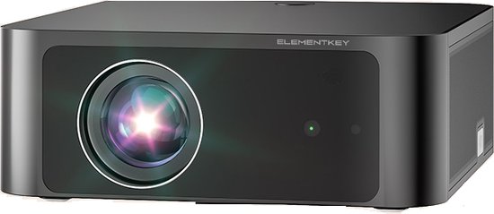 Elementkey CinéTech LT3 - 600 ANSI Lumen Professioneel Beamer - Auto Focus - Native 1080P Projector - Android 9.0 Besturing - Auto Correctie / Keystone