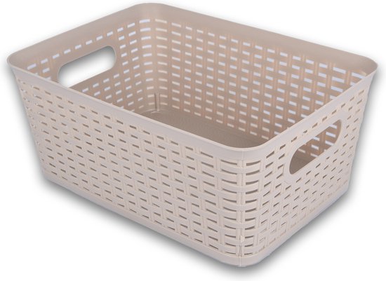Metalen opbergmand - Rechthoekige organizer 28x22x12,5 cm Metalen opbergmand - Rechthoekige organizer 28x22x12,5 cm