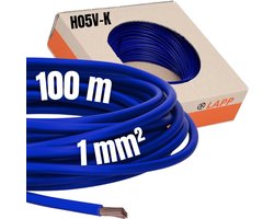 LAPP 4510163 Draad H05V-K 1 x 1 mm² Ultra-marijn-blauw 100 m
