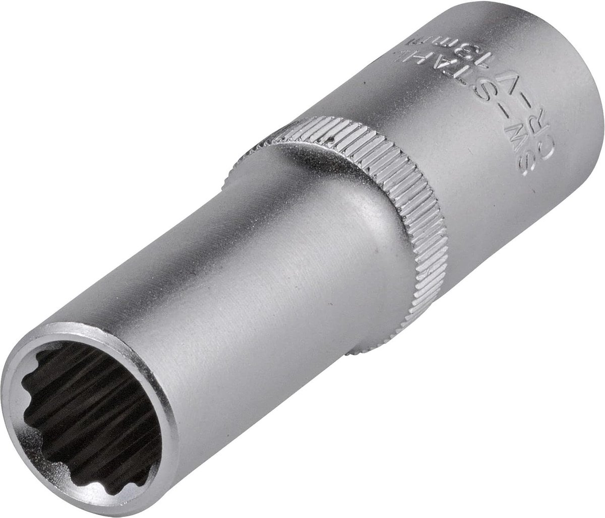 SW-Stahl 05632-13SB Diepe wisselplaat, 13 mm, 1/2 inch 12-kant