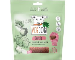 Vegdog Dentals - Hondensnacks - 120 gram - kauwstaaf hond - hypoallergeen - plantaardig
