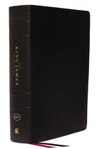 The King James Study Bible, Genuine Leather, Black, Indexed, Full-Color Edition