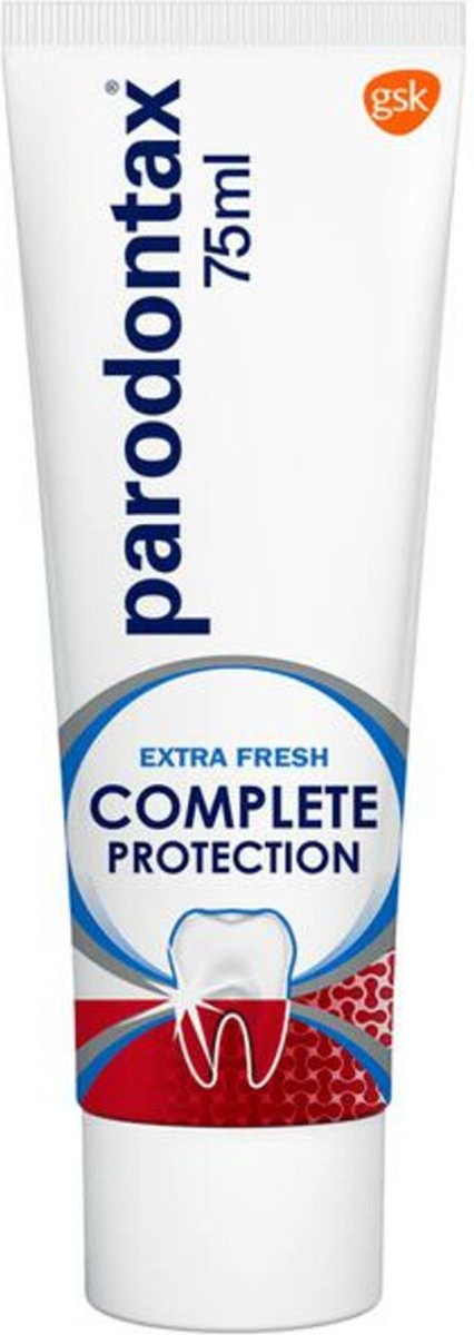 6 x Parodontax Tandpasta Complete Protection Extra Fresh 75 ml - Tandpasta - Tandvleesbescherming - Mondhygiëne - Bloedend Tandvlees - Tandplak