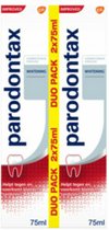 Parodontax Tandpasta Whitening tegen Bloedend Tandvlees - 12 x 75 ml - Voordeelverpakking