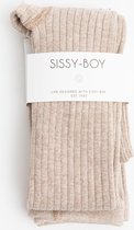 Sissy-Boy - Beige katoenen rib maillot