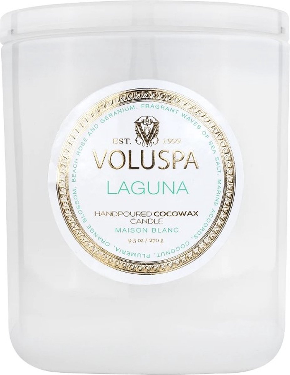 Voluspa Geurkaars Maison Blanc Laguna Classic Canlde 270gr