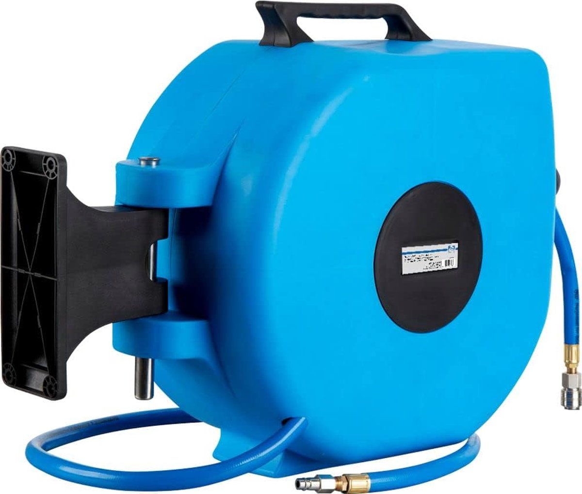 SW-Stahl 25061L persluchtslanghaspel I 15 meter I 1/4 inch I binnendiameter 12,5 mm