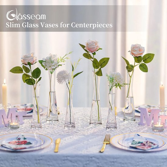 Vaas Modern Wit Ceramic Indoor Bloemenvaas, Decoratief Modern Bloemen Vazen for home decor, handgemaakte leuke bloemenvazen, ideaal geschenk Klaar for