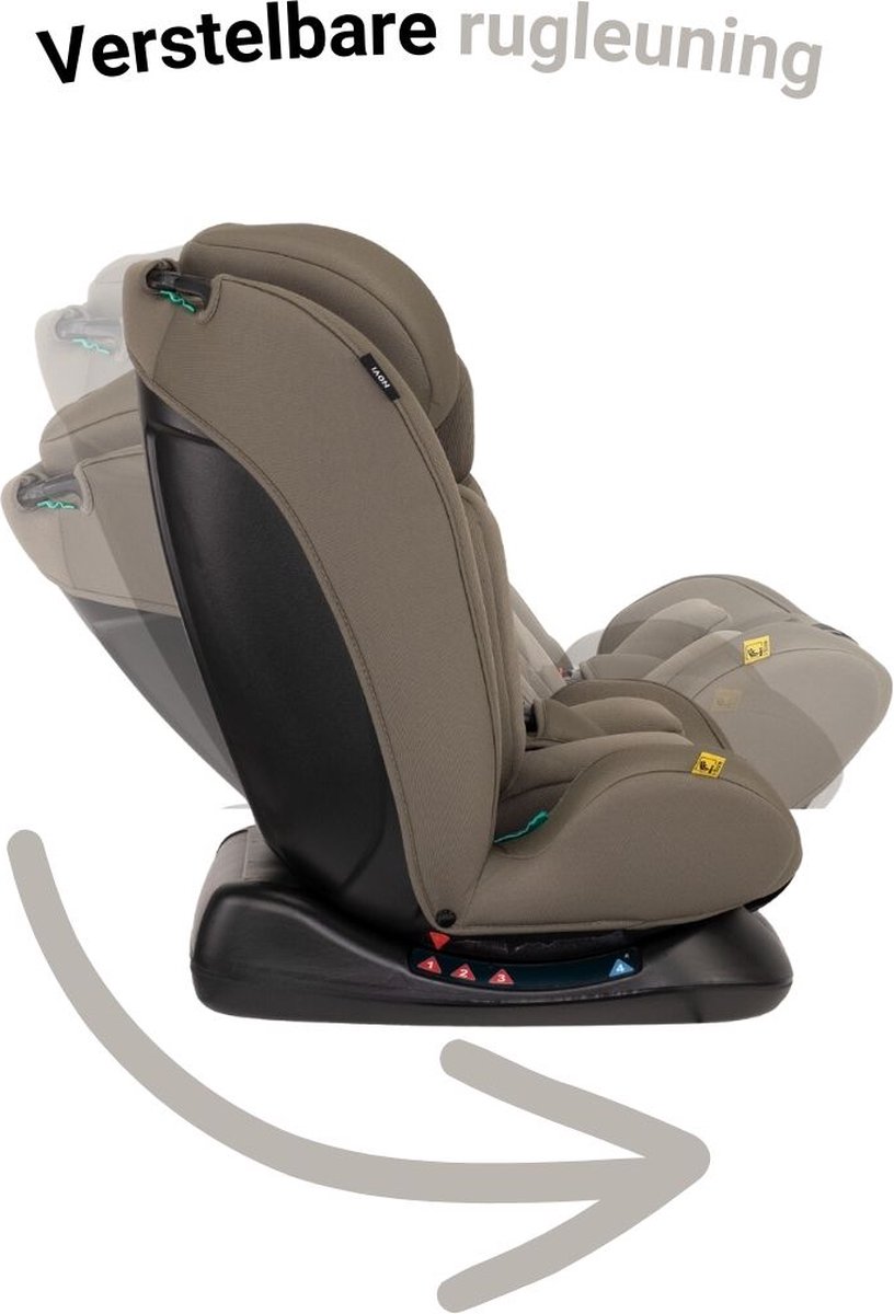 Novi Baby Lucas Premium - Autostoel - Dark Taupe thumbnail 6