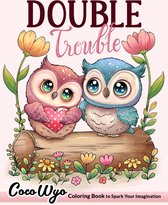 Double Trouble: Valentine's Day Coloring Book - Coco Wyo - Kleurboek voor volwassenen