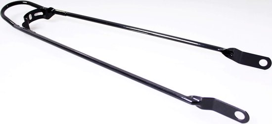 Spatbordstang met bumper voor achterwiel (28 inch/622) - Zwart - Merkloos