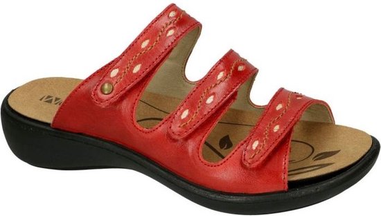 Westland IBIZA 66 - Dames slippersMoederdag - Kleur: Rood - Maat: 42