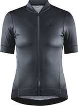 Craft Fietsshirt Korte Mouwen Dames Grijs - ESSENCE JERSEY W ASPHALT-XL