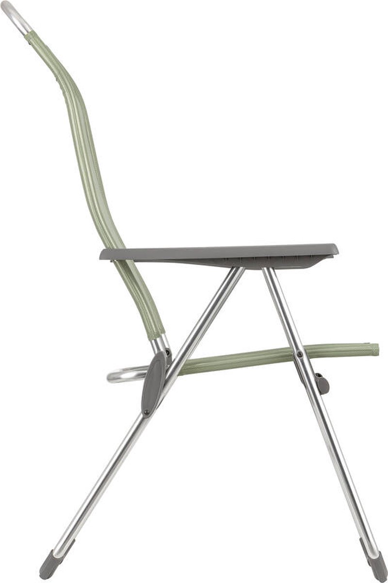 Lafuma Alu Cham - Chaise de camping - Réglable - Pliable - Moss