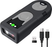 Barcode Scanner - Draadloze Handheld 1D - Bluetooth en USB-Stick Barcode Scanners - Plug & Play - Handscanner voor 1D Barcodes - Zwart
