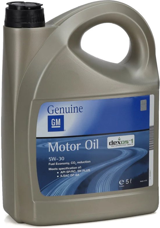 Huile d'origine GM 5W30 Dexos 1 GEN3