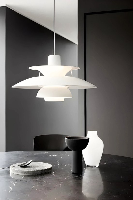 Decor Lola - Louis Poulsen inspired - Deens Designer Hanglamp - Deens - Staal - Designer - Retro - Jaren 80